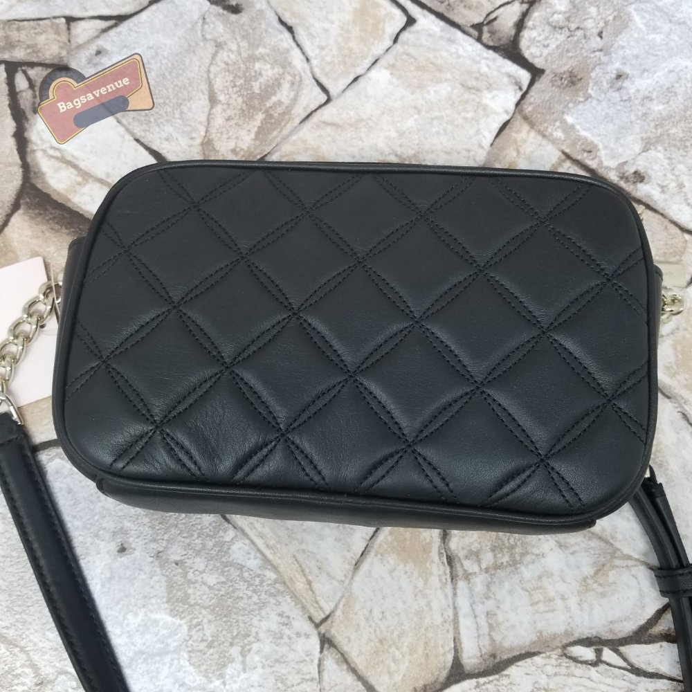 #bagsavenue quilted leather natalia double zip crossbody phone kate spade - Picture 5 of 8